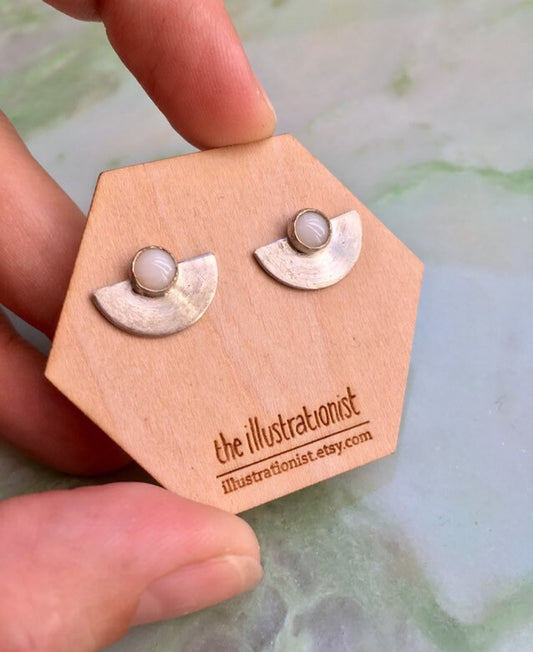 Vara opal earrings
