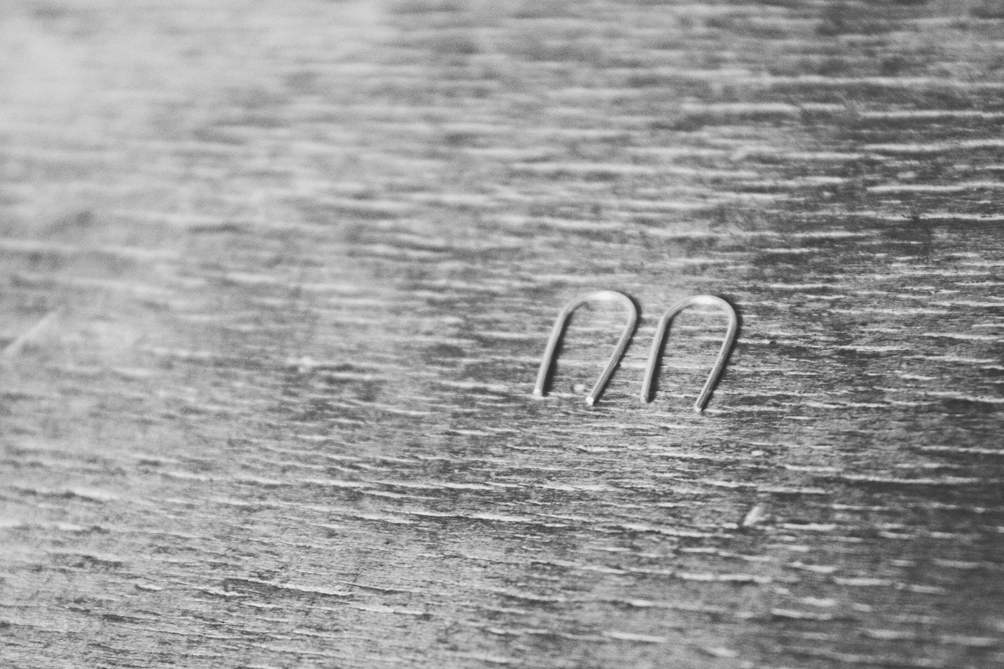 Sterling Silver Horseshoe Earrings | Handmade Ear Threaders