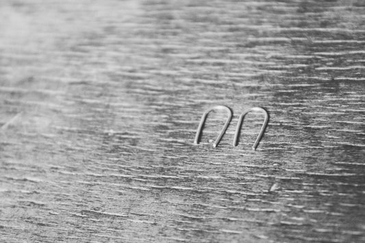 Sterling Silver Horseshoe Earrings | Handmade Ear Threaders