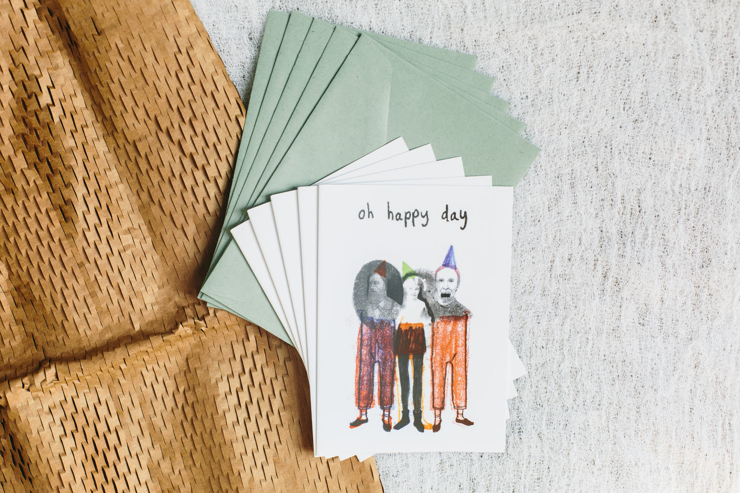 Oh happy day! Party squad, Alternative Birthday card