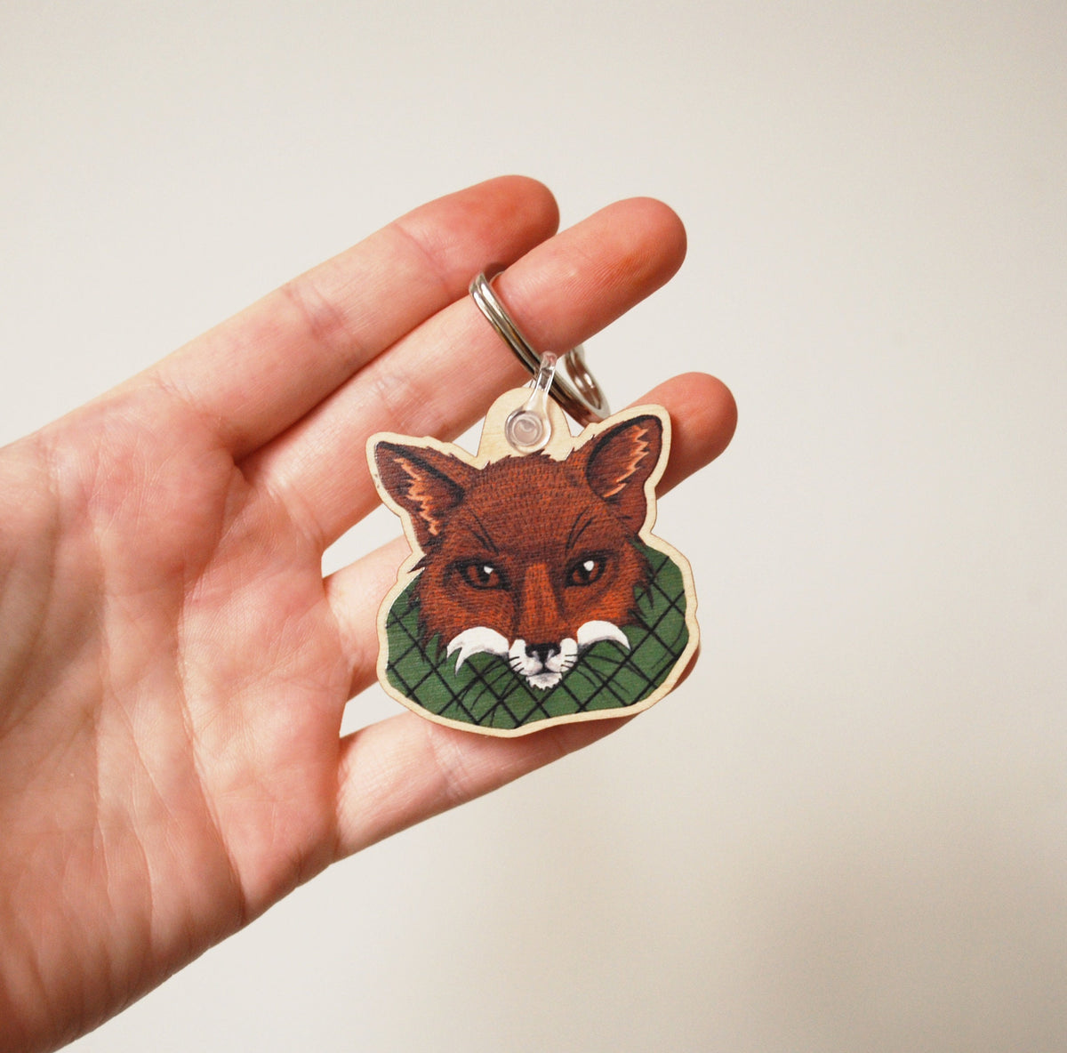Fox Keychain, Woodland Gift (Housewarming gift)