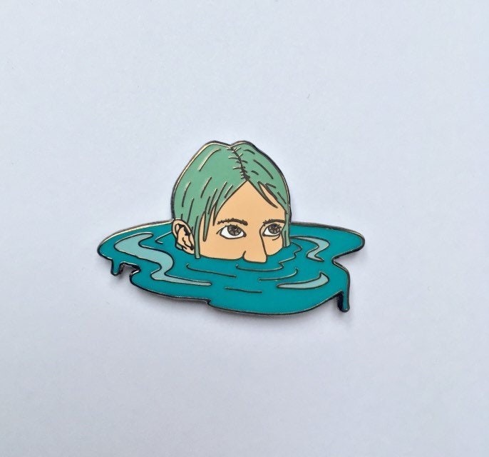 Sea witch enamel pin