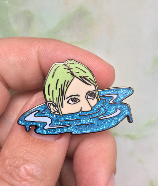 Sea witch enamel pin