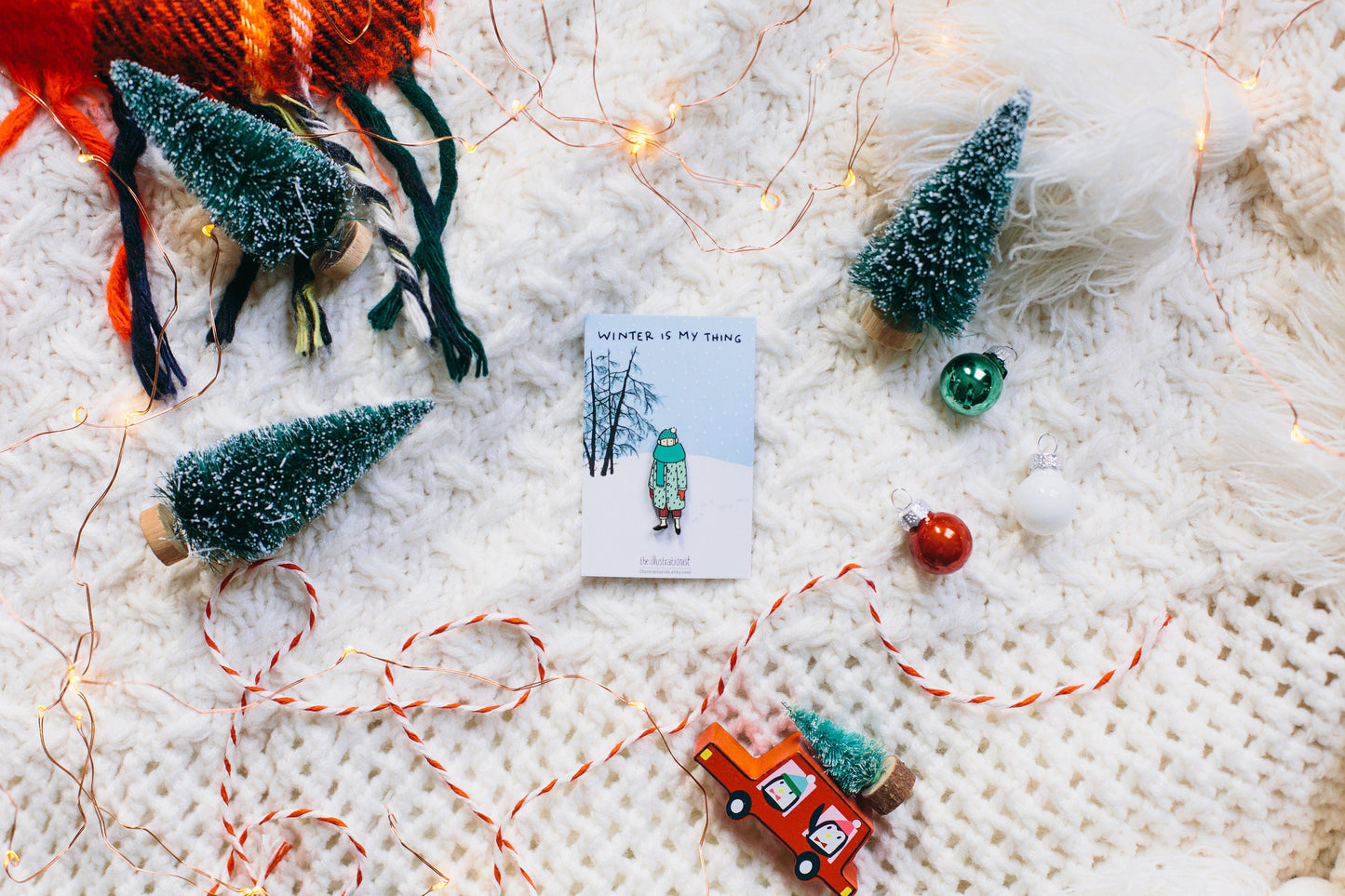 Winter Girl Enamel Pin