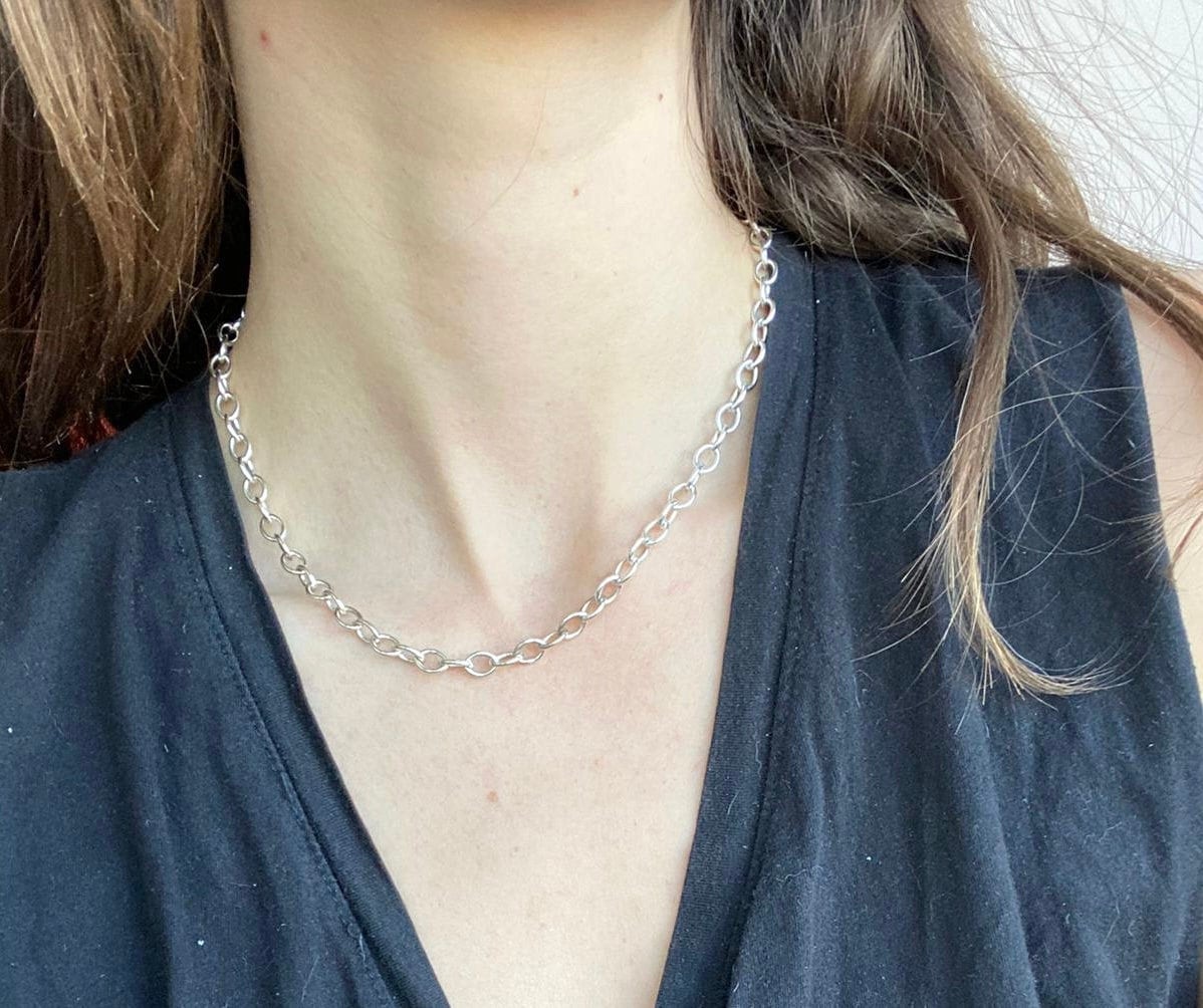 Orie necklace, Sterling silver necklace