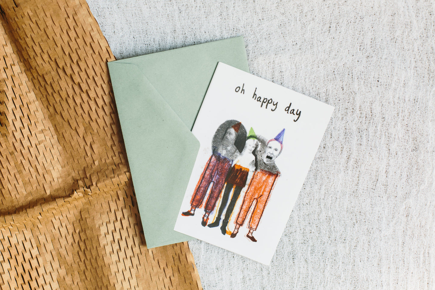 Oh happy day! Party squad, Alternative Birthday card
