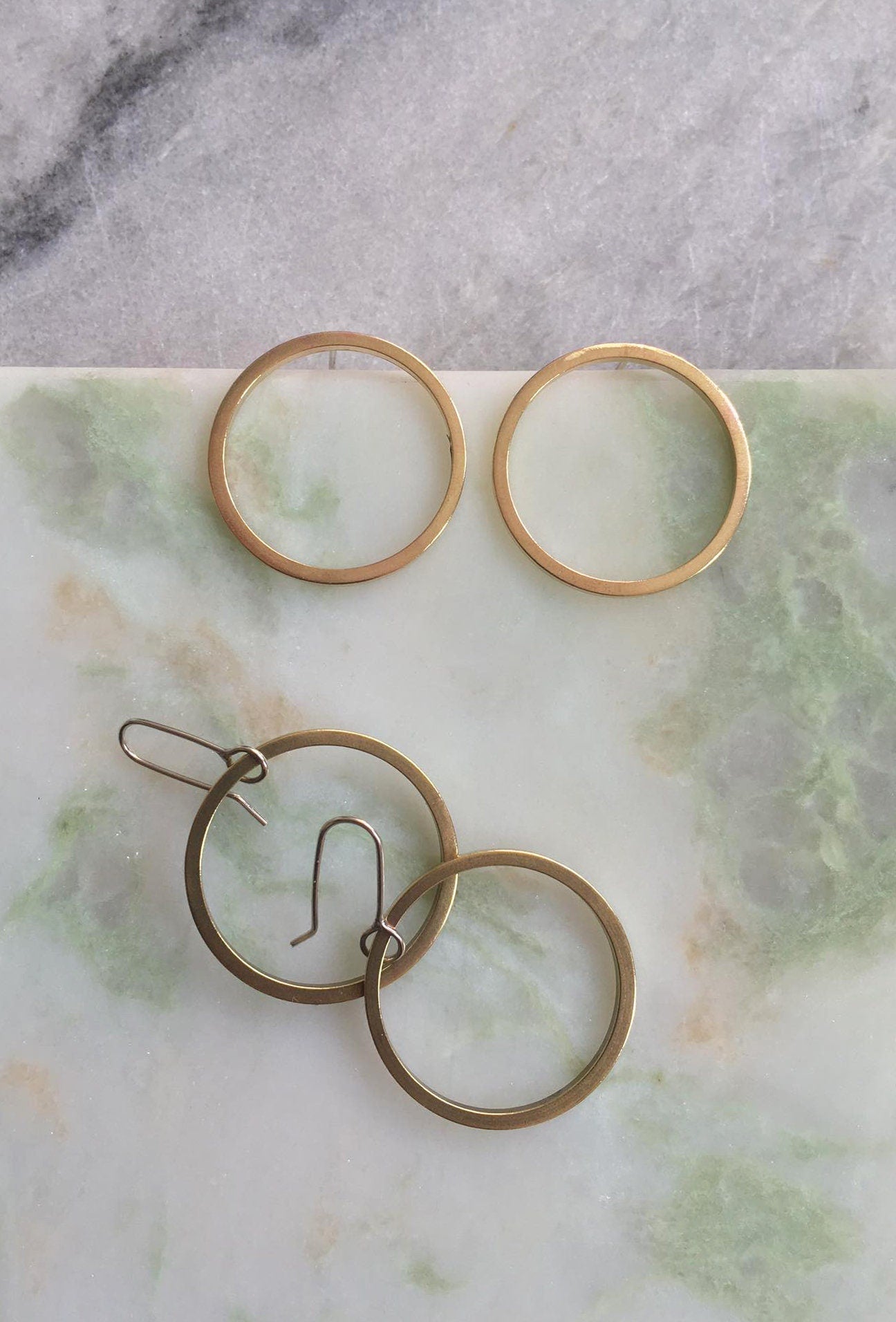Tara circle earrings
