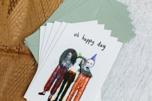 Oh happy day! Party squad, Alternative Birthday card