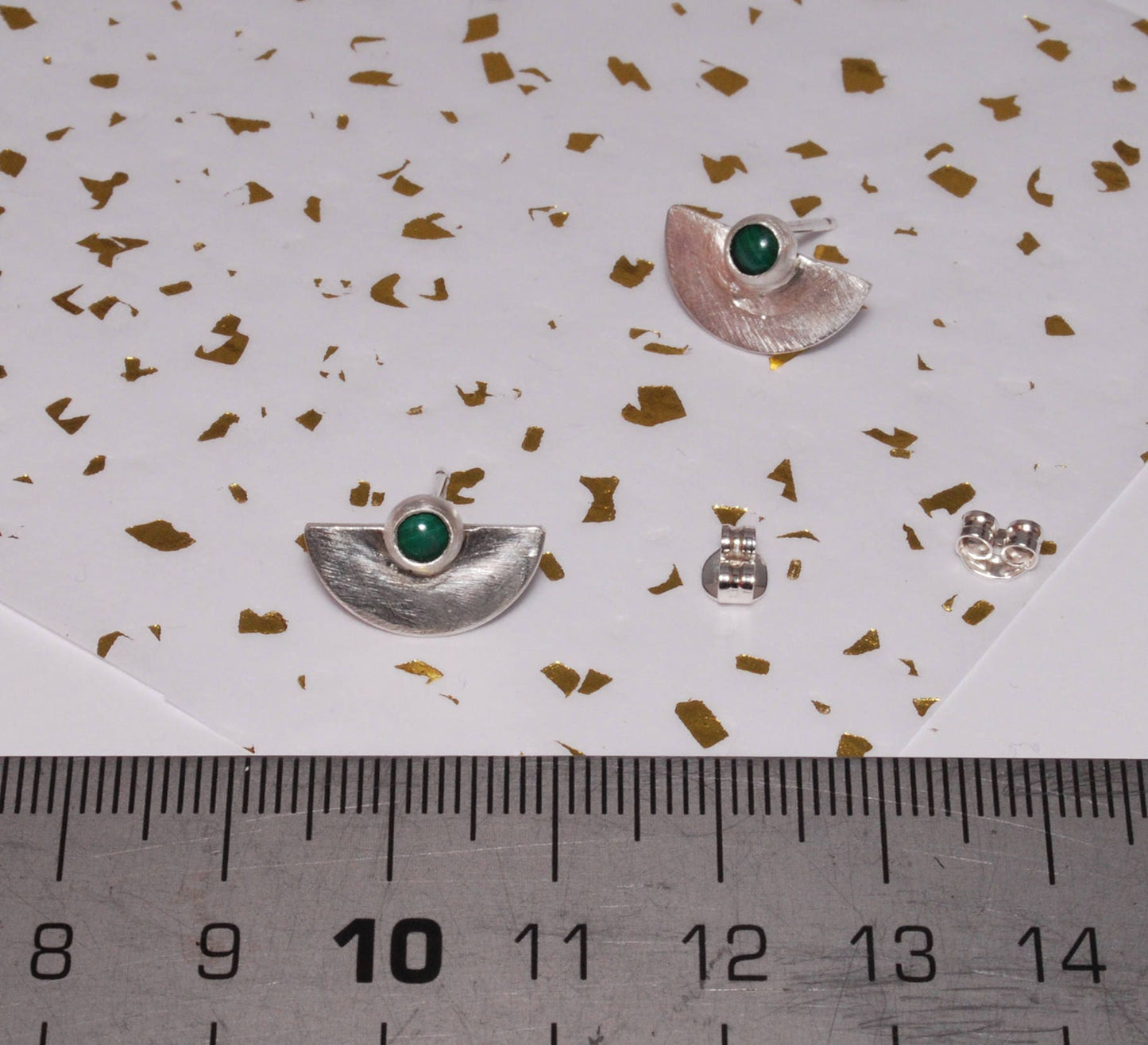 Vara malachite earrings