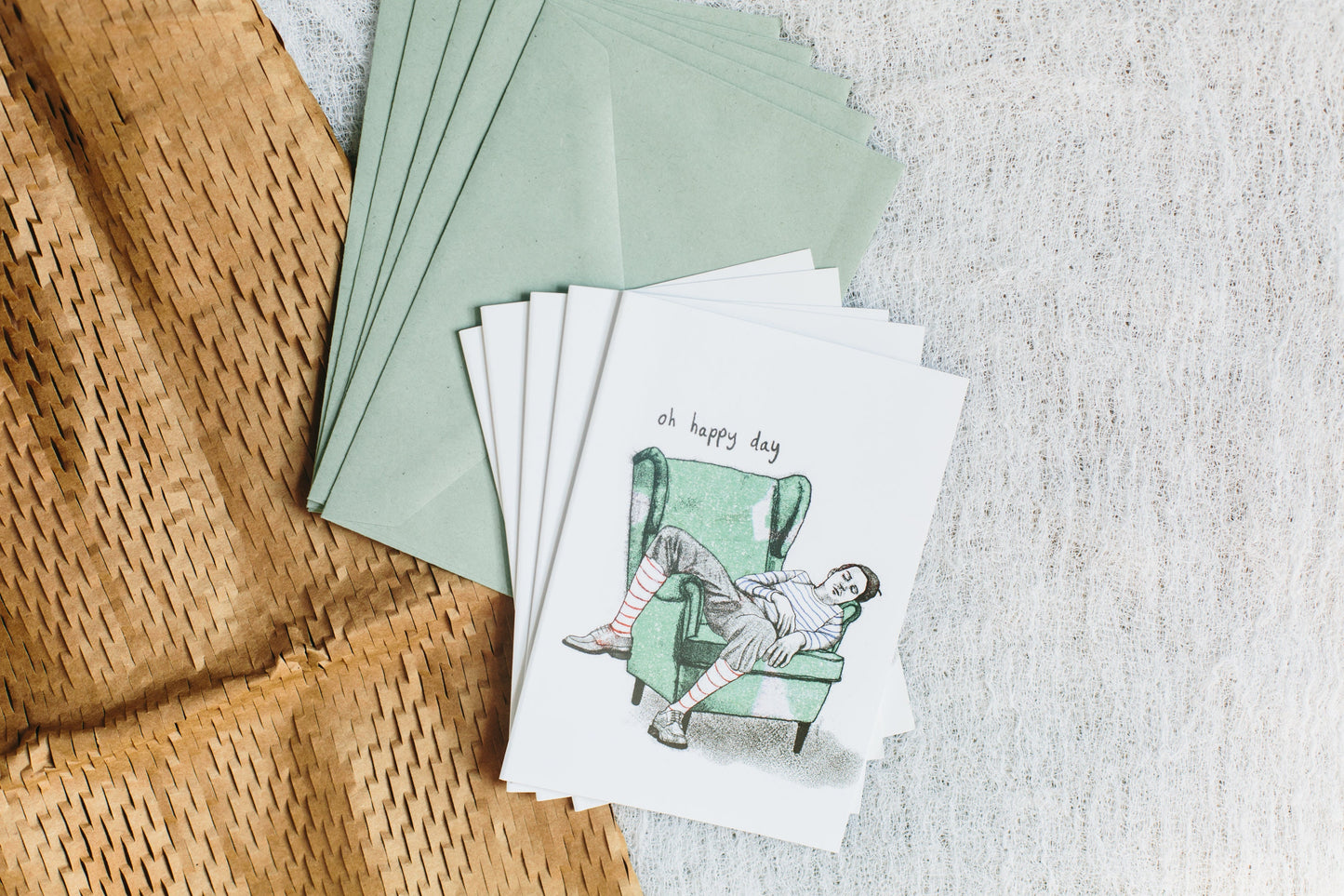 Oh happy day! Alternative Birthday card