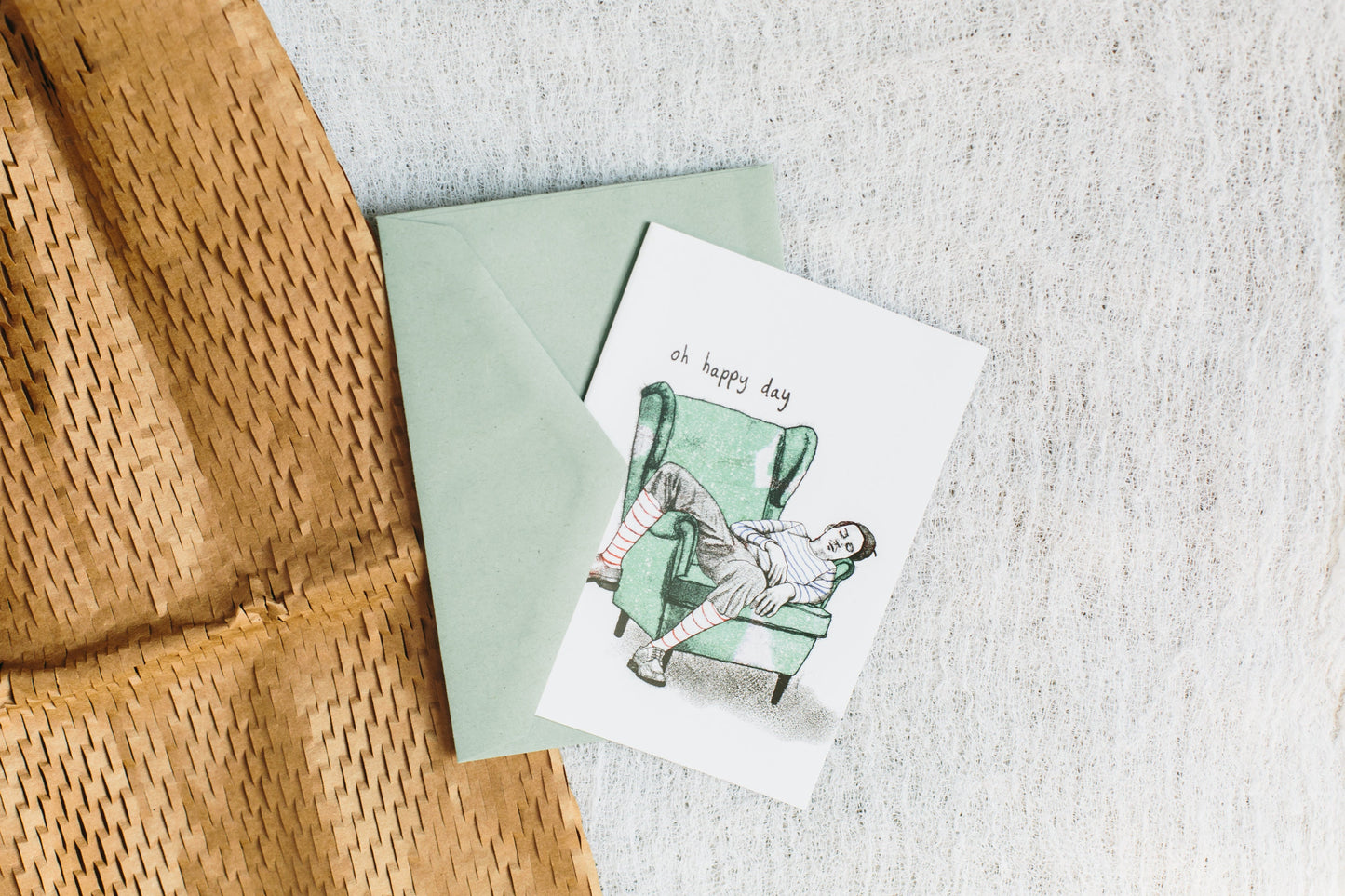 Oh happy day! Alternative Birthday card