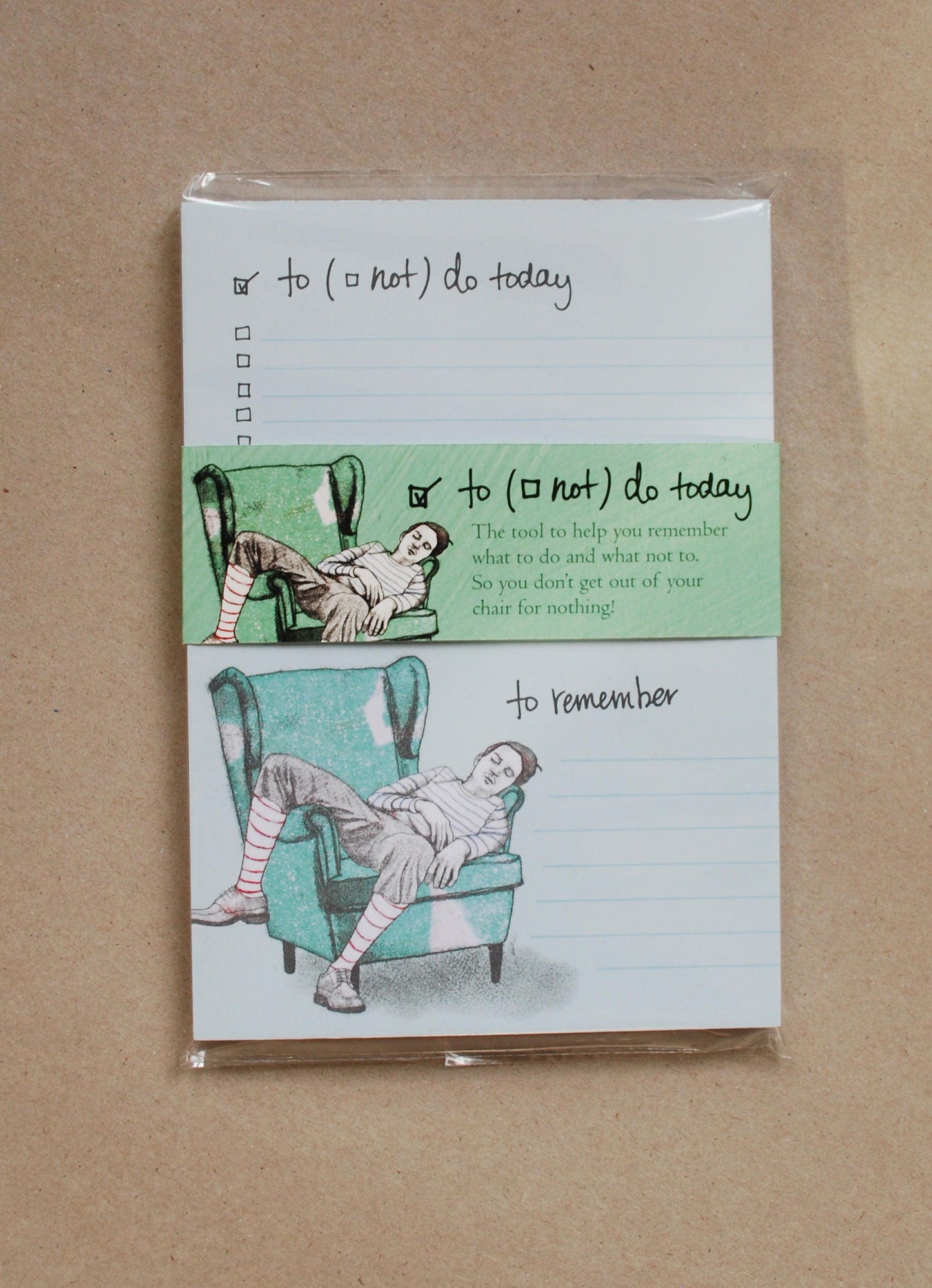 What not to do, notepad