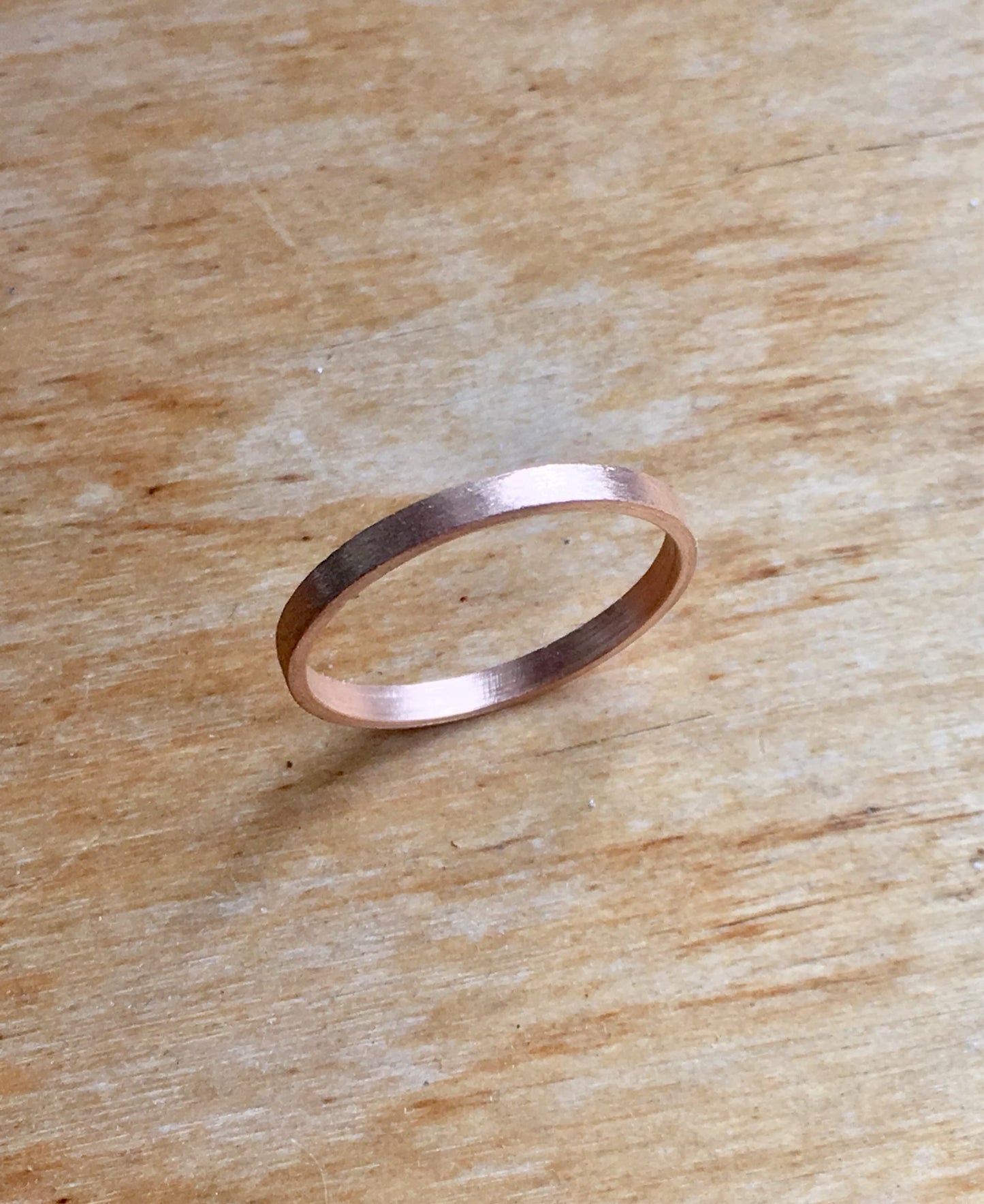 Square wedding band