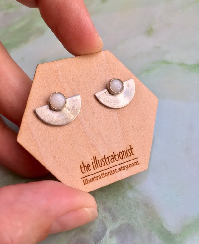 Vara opal earrings
