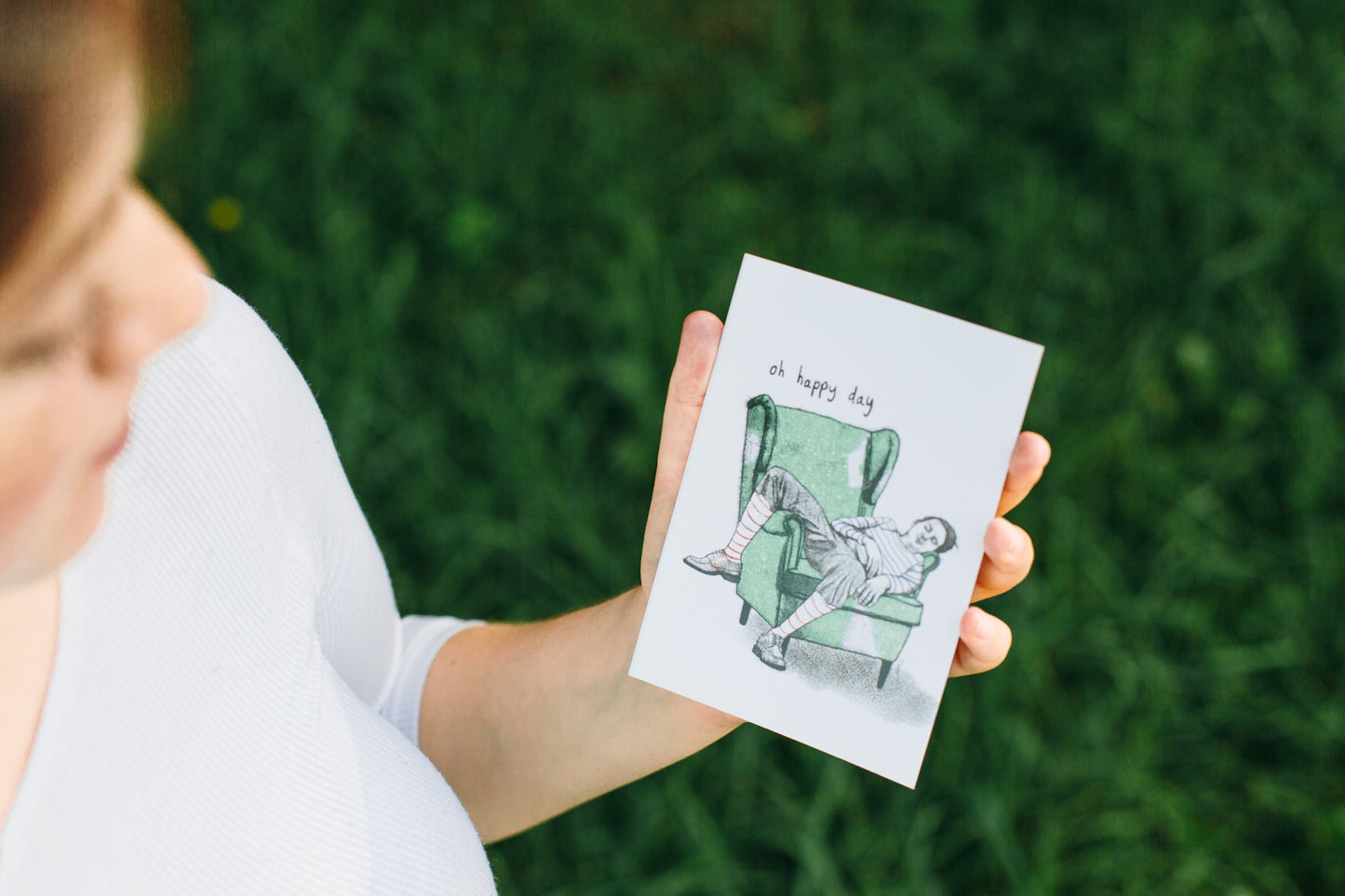 Oh happy day! Alternative Birthday card