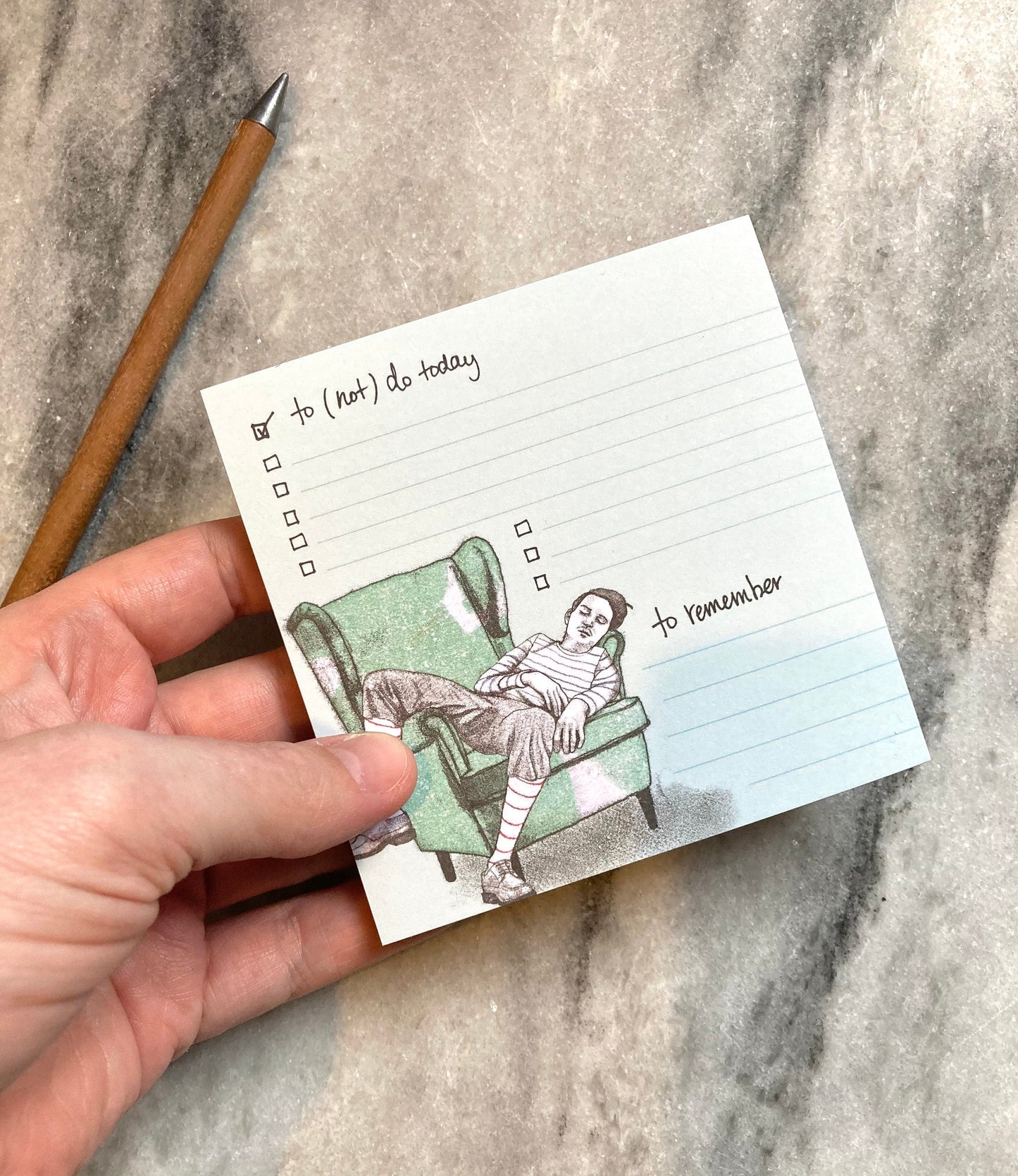 To do list notepad, bloc note pad